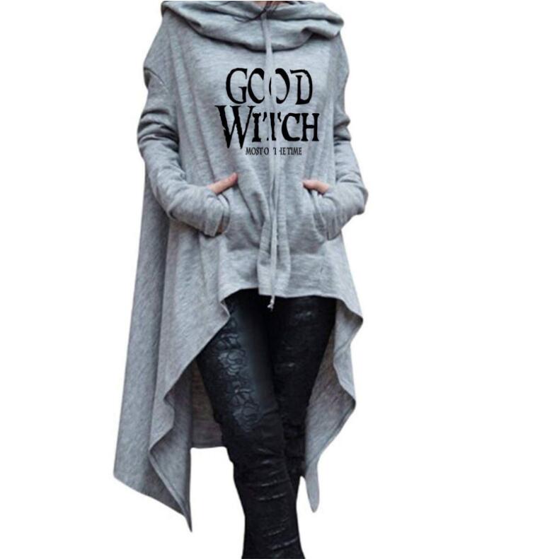 Ladyhoody "Bruja" Der weiche Pullover eignet sich perfekt für die kommenden kalten Tage und lässt sich je nach Look vielseitig stylen.