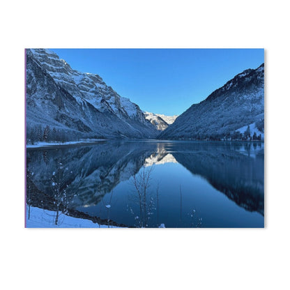 Klöntalersee im Winterkleid - Traumbild für Winterfans von SchneeToni