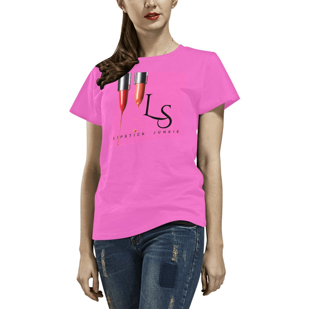 Women's All Over Print T-shirt (USA Size) (T40)