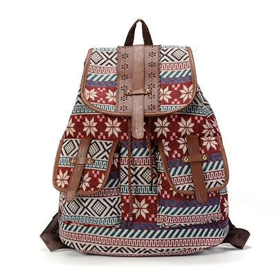 Accessoires -Sansaryas Hollow Out PU Lederrucksack