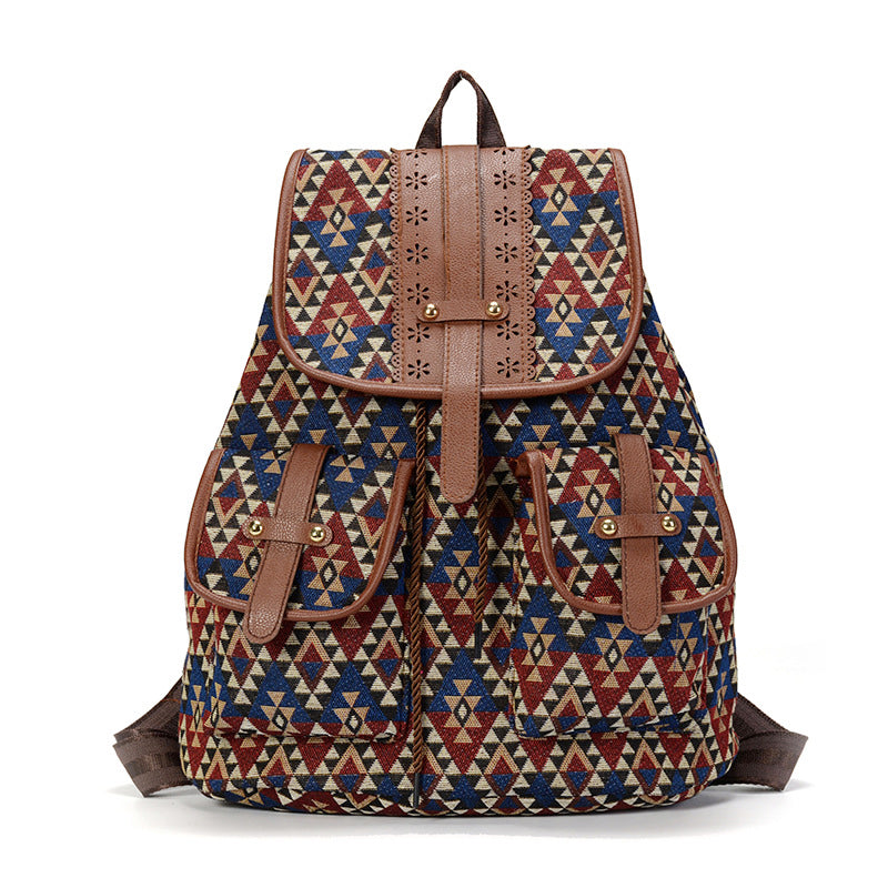 Accessories -Sansarya's Hollow Out PU Leather Backpack