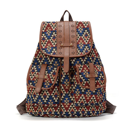 Accessories -Sansarya's Hollow Out PU Leather Backpack