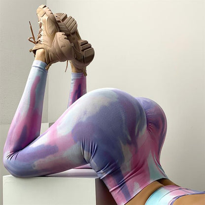 Sportbekleidung - Neuen Dyeing Seamless Yoga Se