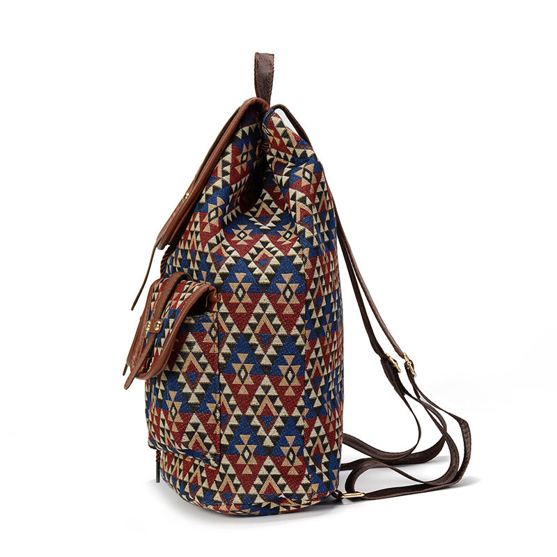 Accessoires -Sansaryas Hollow Out PU Lederrucksack