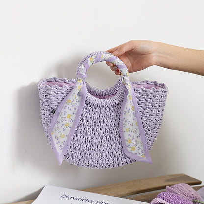 Accessoires - Handtasche Purple Straw