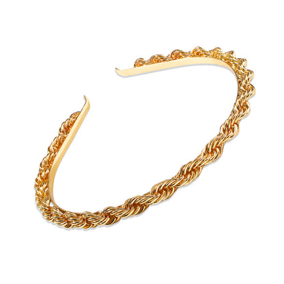 Accessiores - Trendiger Haarreifen in Gold look