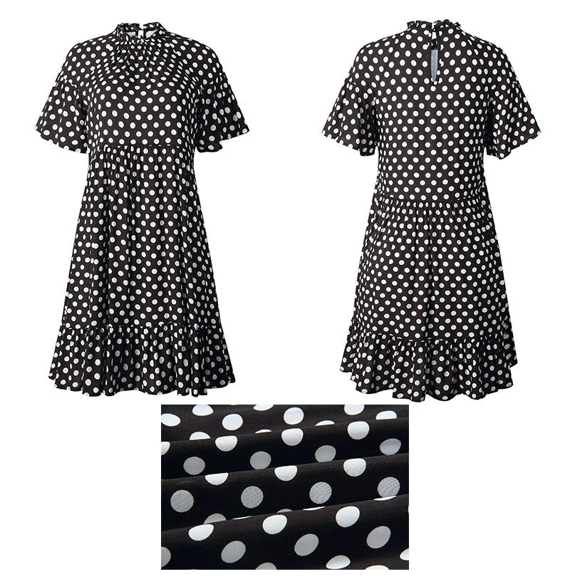 Evening dresses - polka style for the beautiful woman 