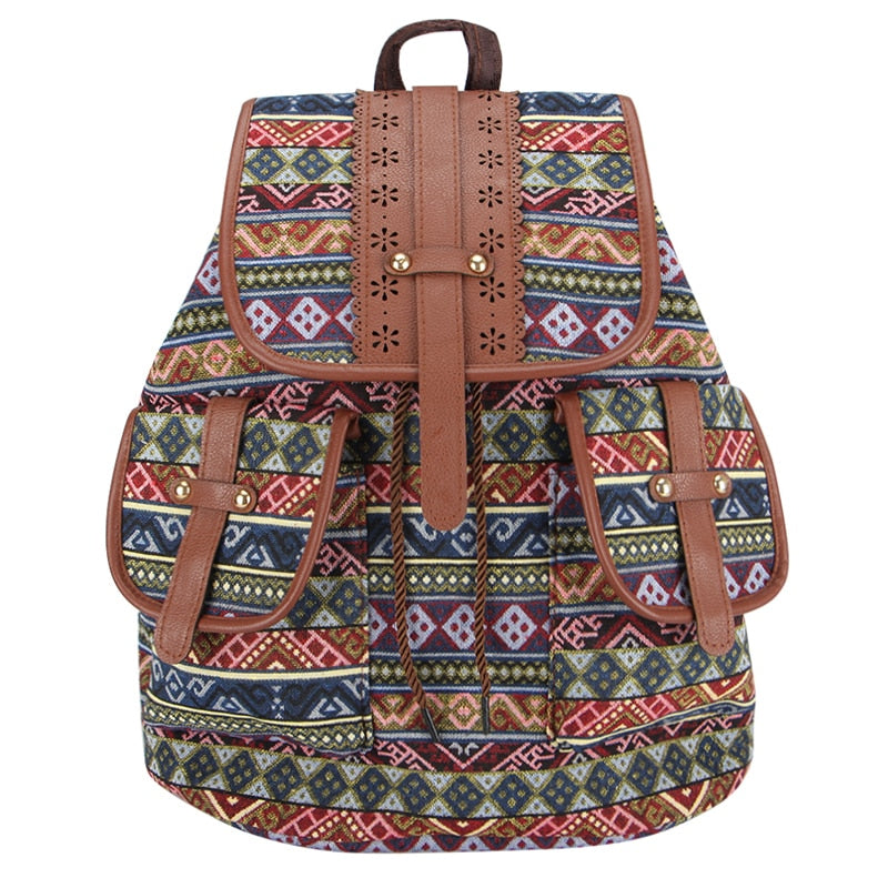 Accessories -Sansarya's Hollow Out PU Leather Backpack