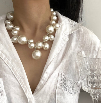 Jewelery - Jewelery Clavicle Chain pearl necklace